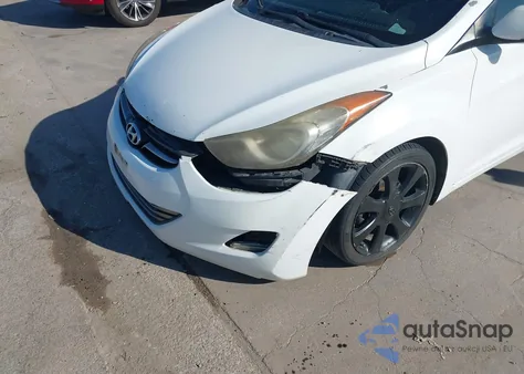 2013 Hyundai Elantra Limited z USA, uszkodzony, nr VIN 5NPDH4AE1DH331352